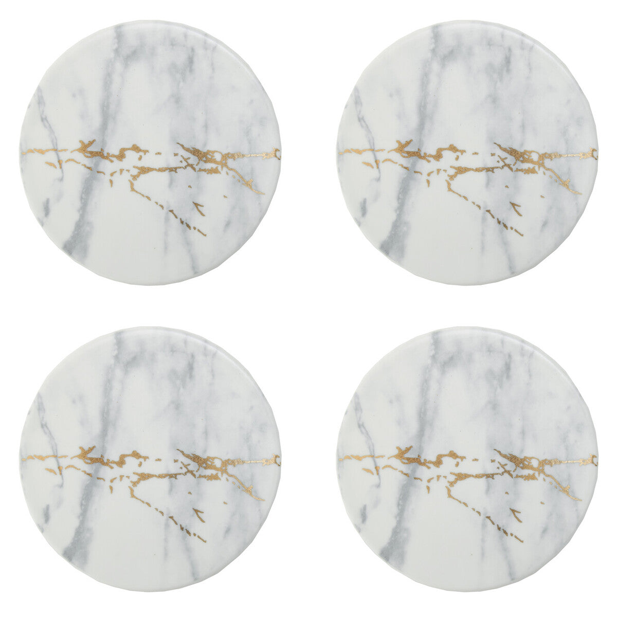 Marble Luxe Set Of 4 Coasters