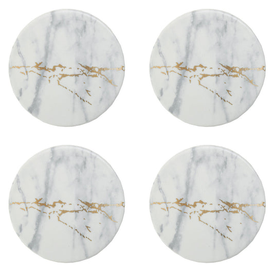 Marble Luxe Set Of 4 Coasters