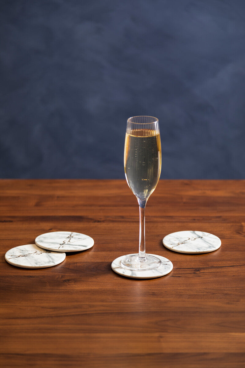 Marble Luxe Set Of 4 Coasters