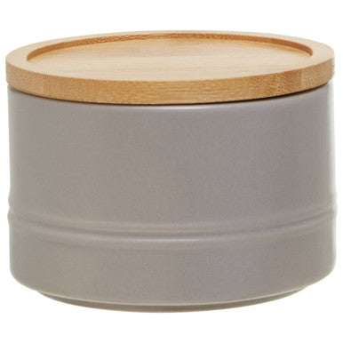 Fenwick Grey Small Stoneware Canister