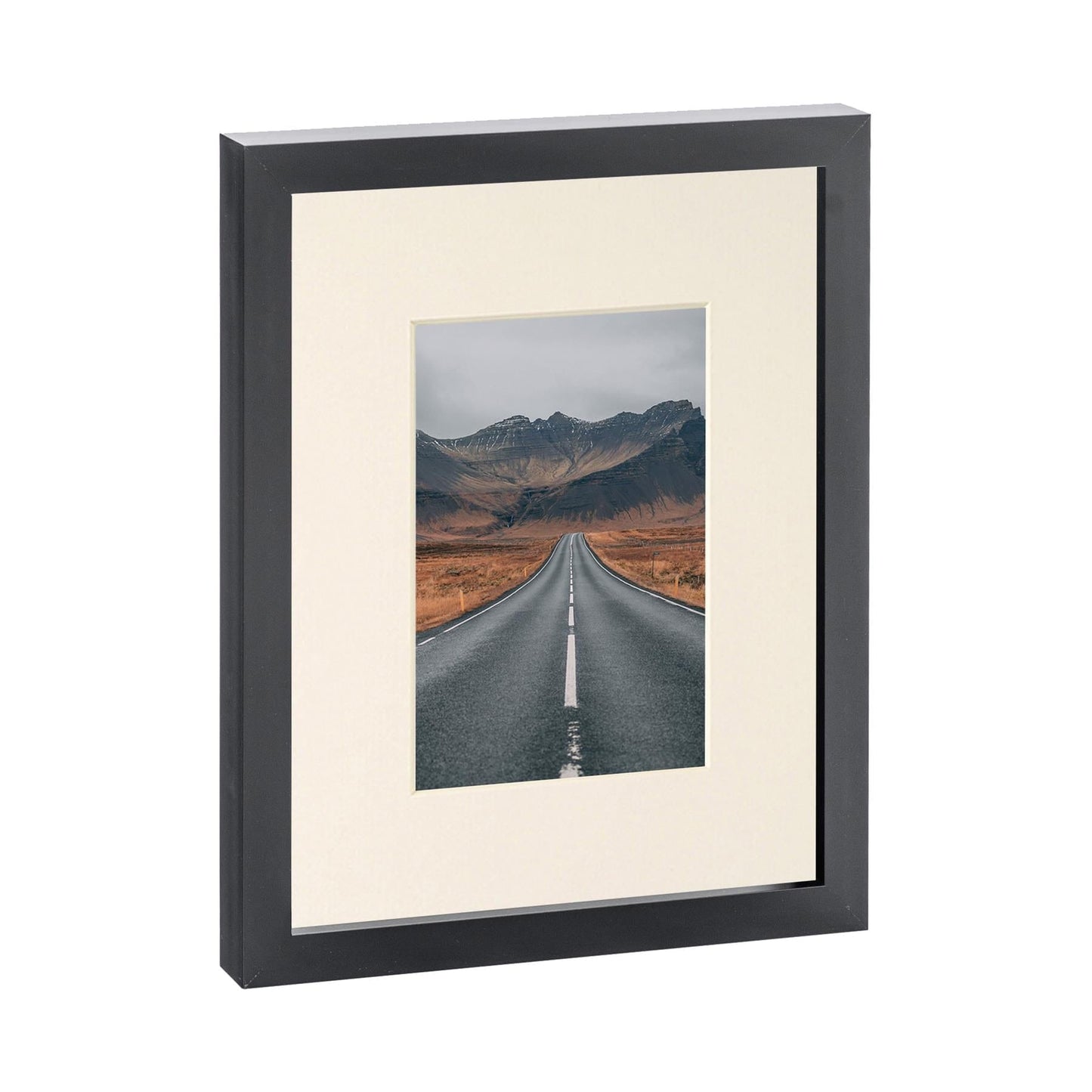 Black 8" x 10" Photo Frame with 4" x 6" Mount