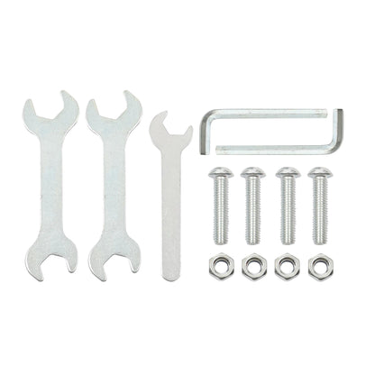 Hollow Tine Lawn Corer - 24.5cm x 1M - Black