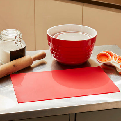 From Scratch Red Silicone Baking Mat