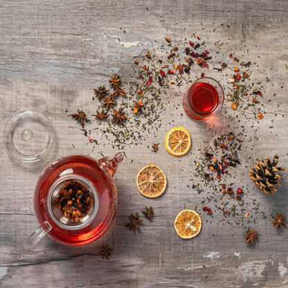 1.1L Glass Infuser Teapot