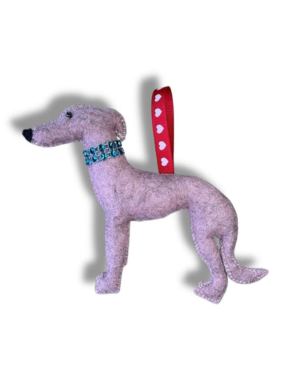 Christmas Tree Decoration - Felt Hound