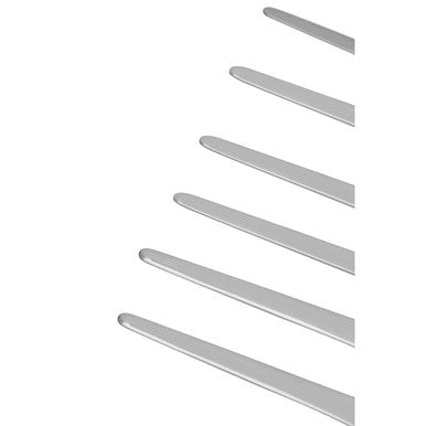 Curve Stainless Steel Cake Server and Forks Set