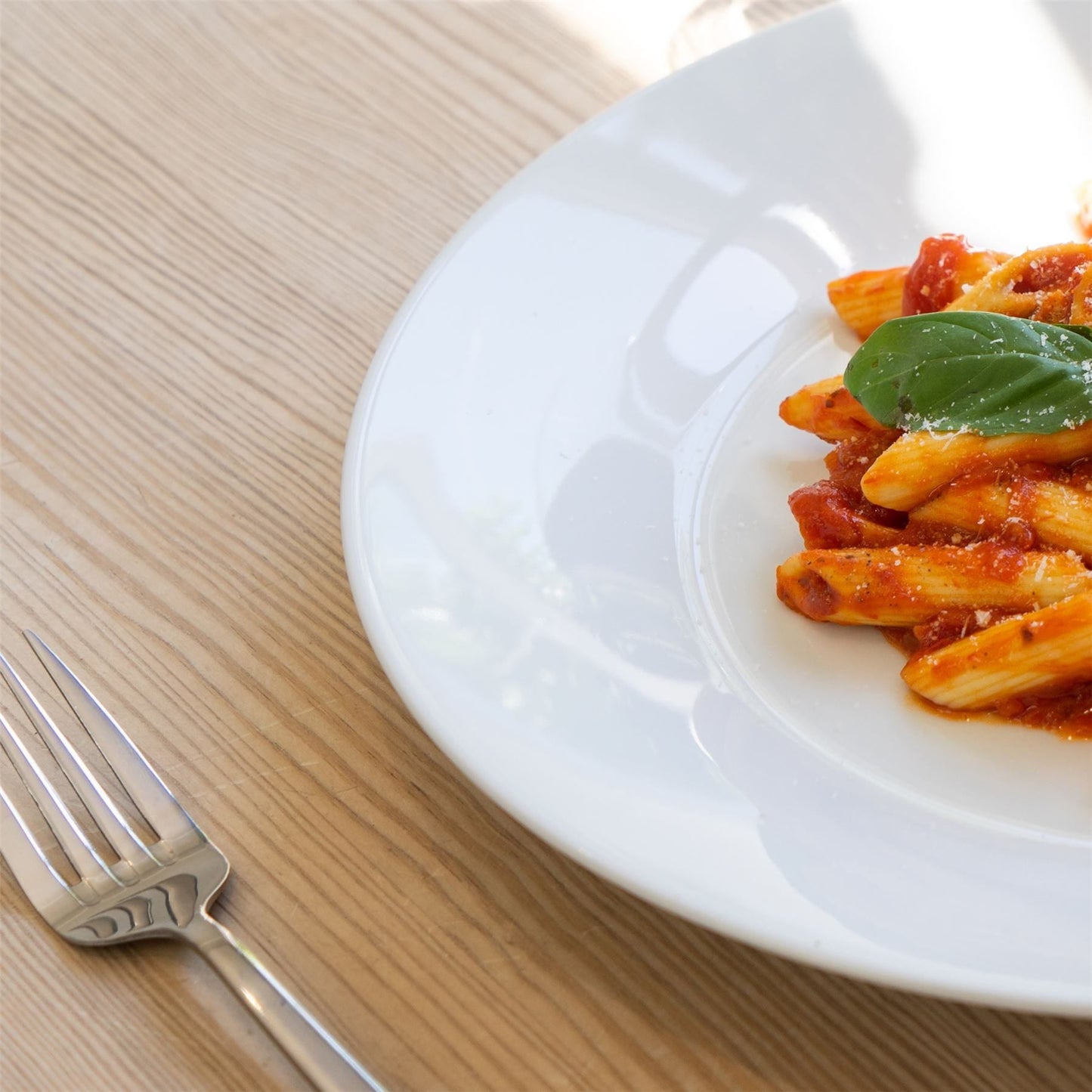 30cm White China Dinner Plates - Pack of Six