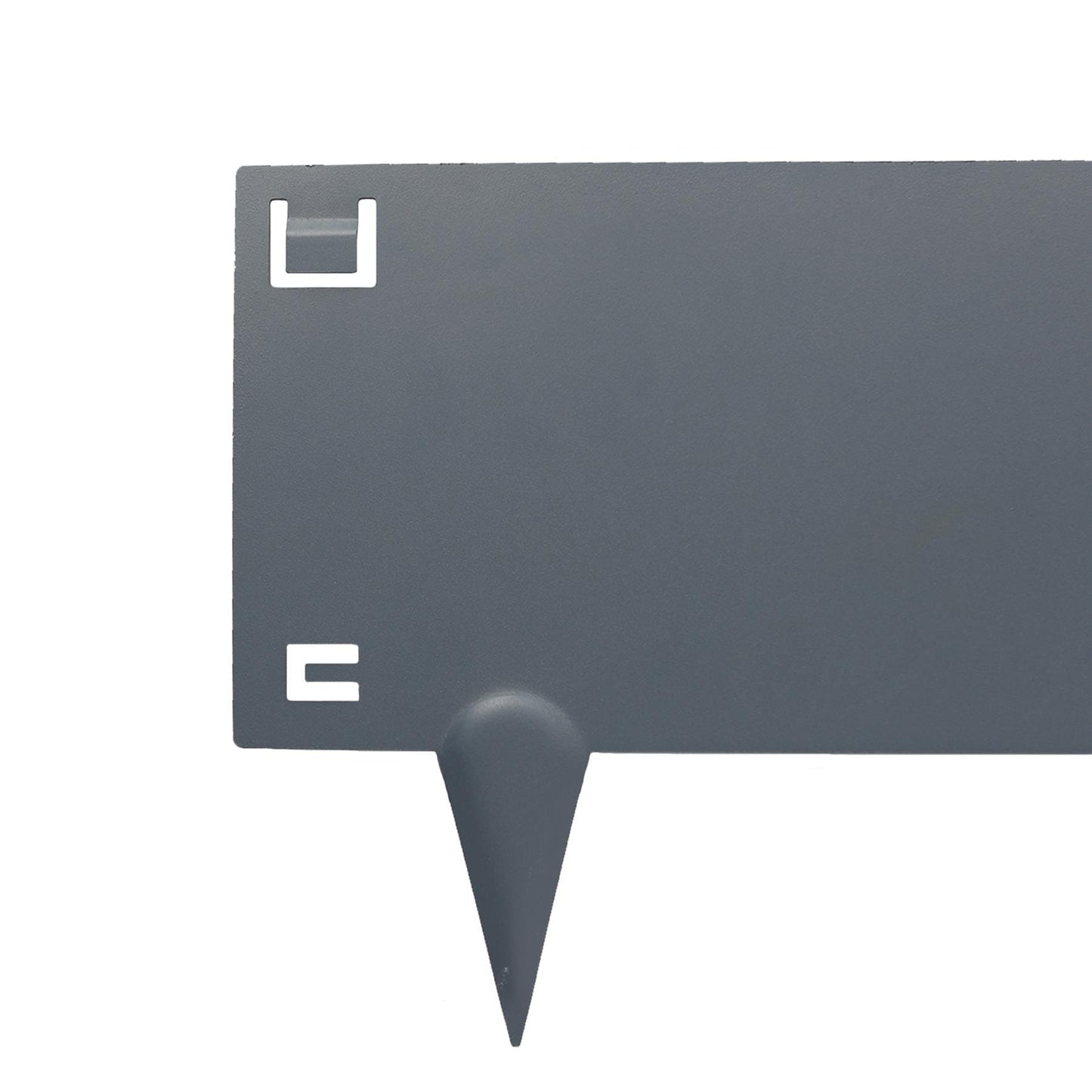 5pc Steel Lawn Edging Set - 5m x 16cm