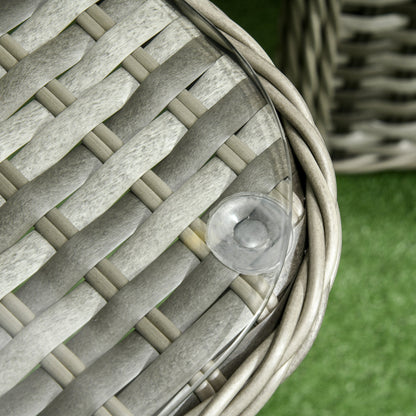 4 Seater PE Rattan Garden Furniture