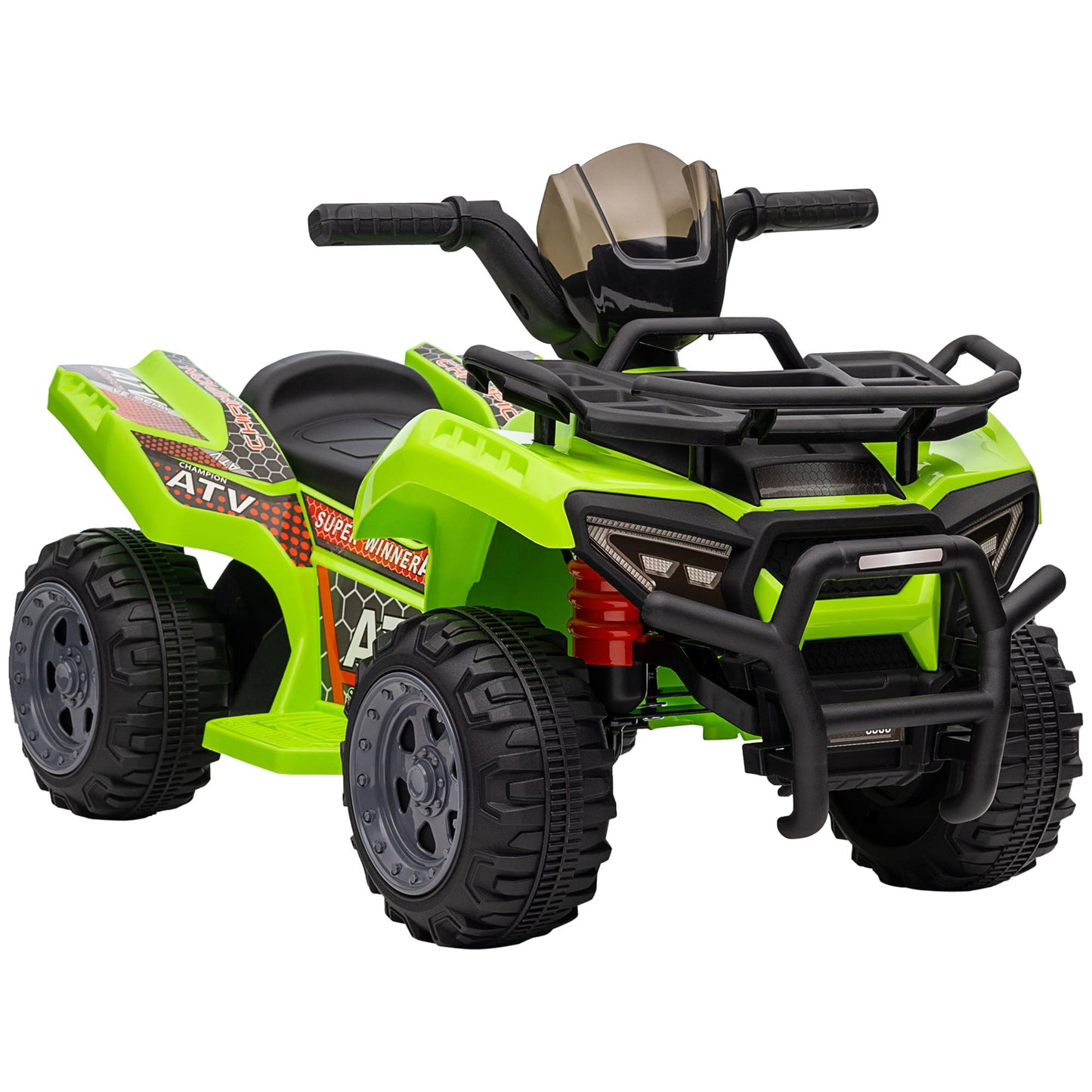 Kids Ride-on Four Wheeler ATV Car with Real Working Headlights for 18-36M