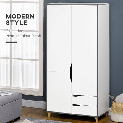 Wardrobe with 2 Doors