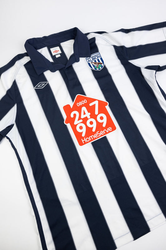 West Brom 2010-11 Football Shirt (XL)