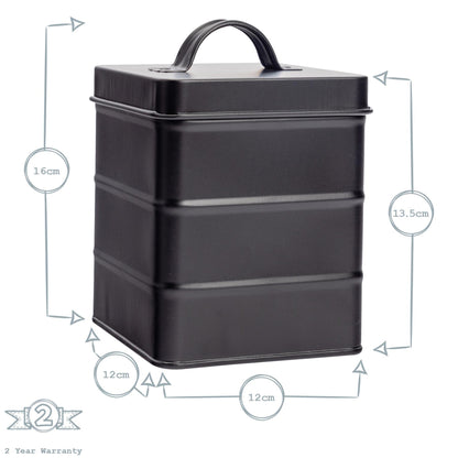 Vintage Metal Coffee Canister