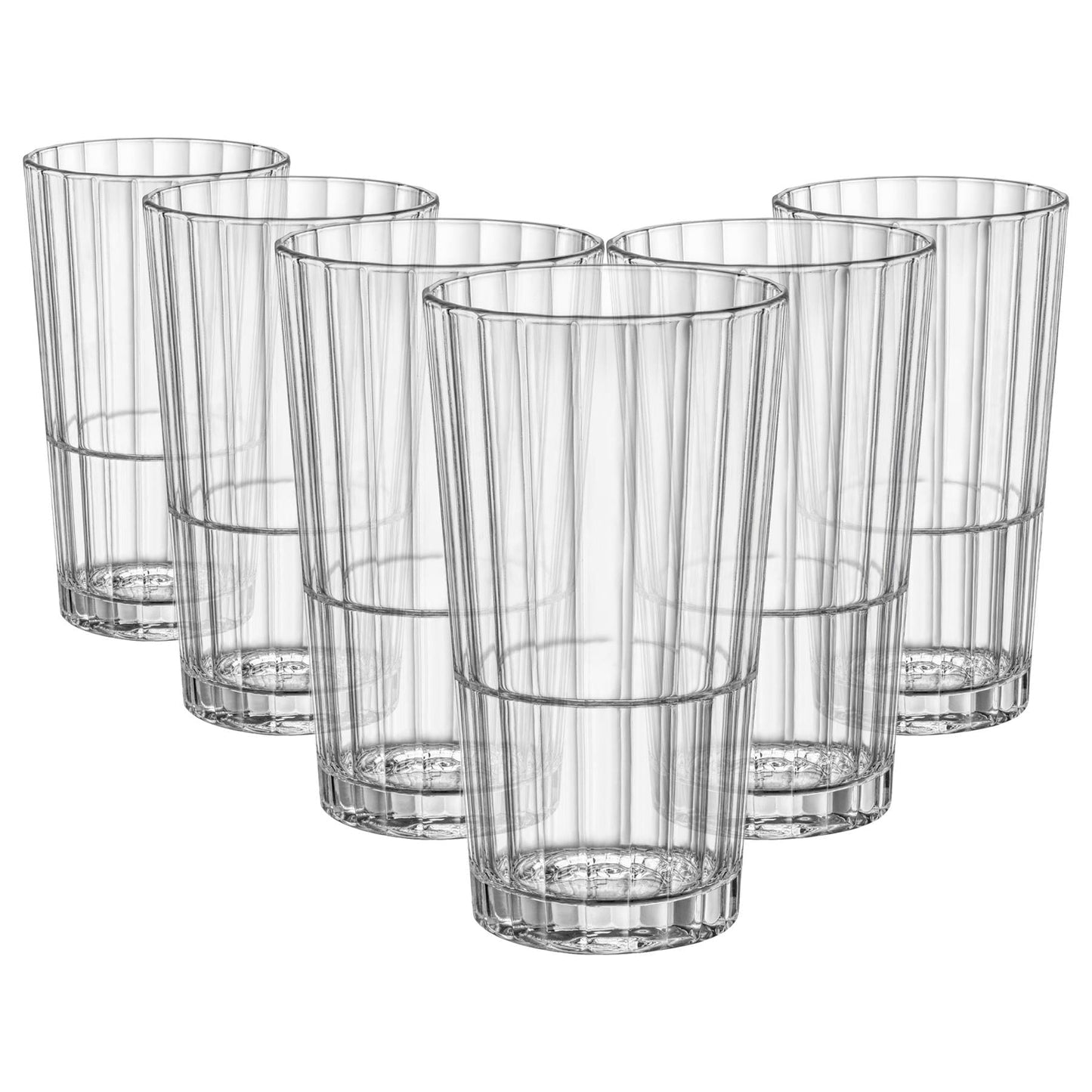 395ml Oxford Bar Stacking Highball Glasses - Pack of Six