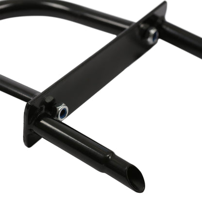 Hollow Tine Lawn Corer - 24.5cm x 1M - Black