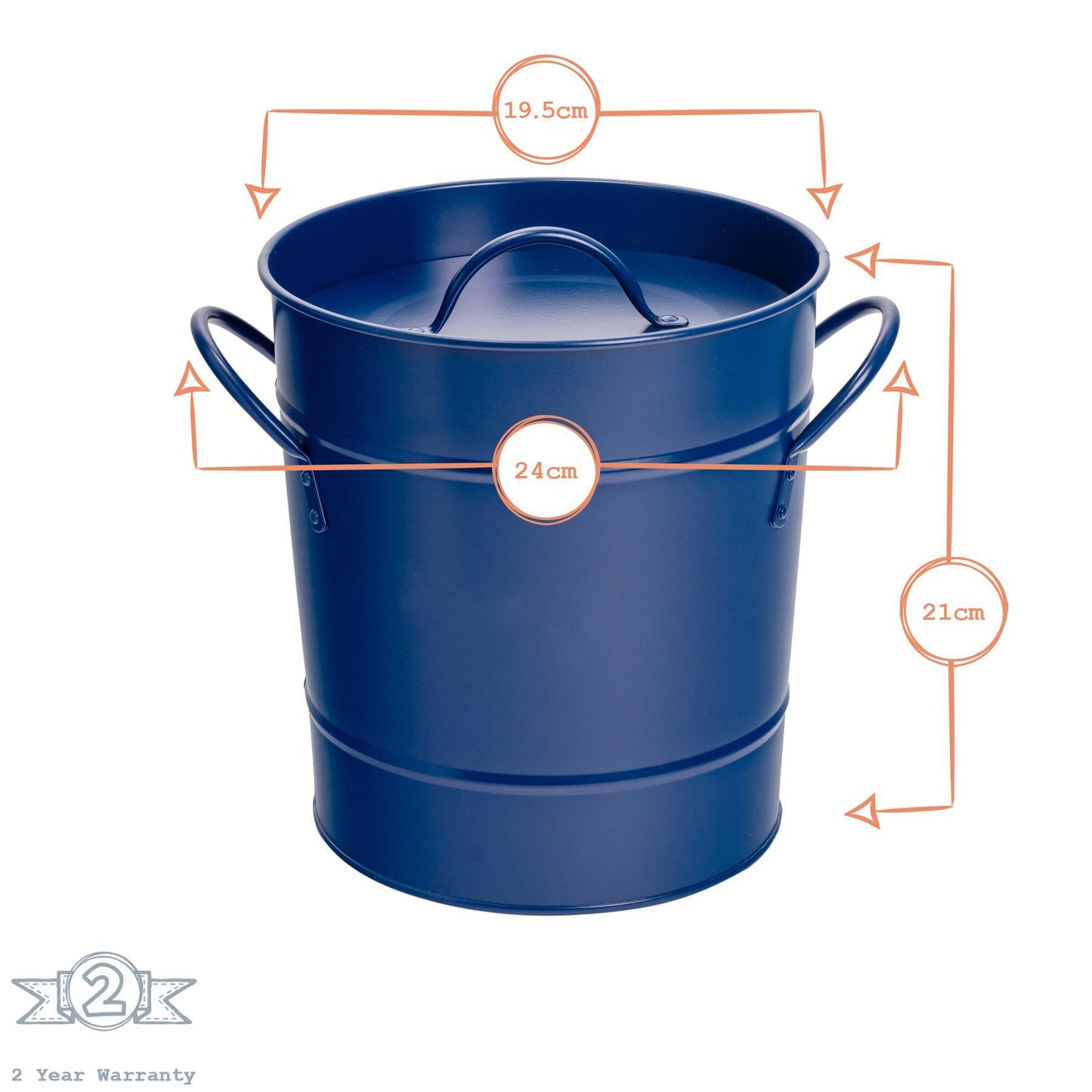 Vintage Ice Bucket with Scoop