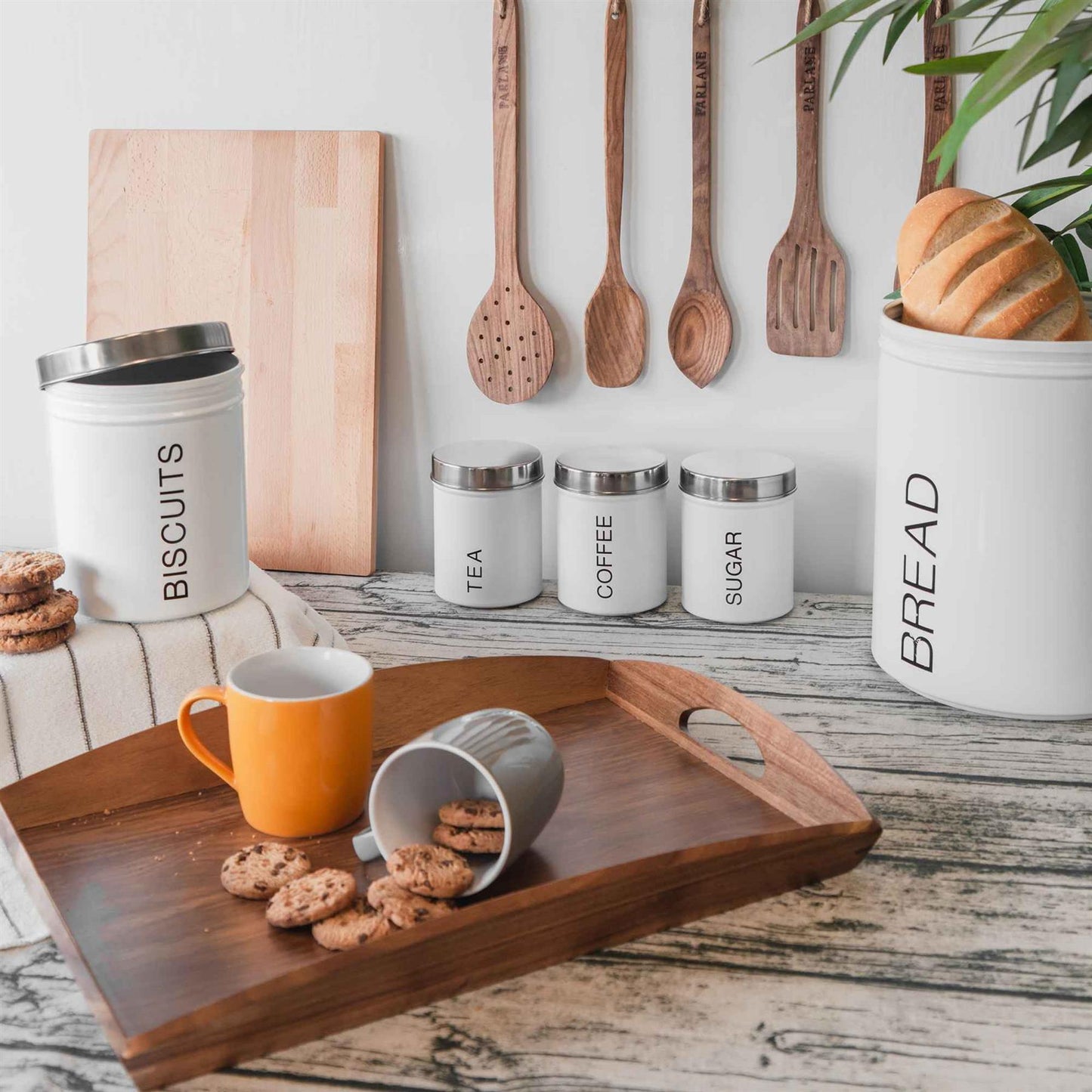 Metal Sugar Canister