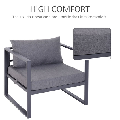 6-Piece Sectional Sofa Set W/Cushions