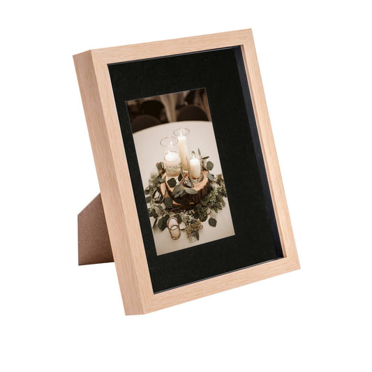 8" x 10" 3D Box Photo Frame with 4" x 6" Mount