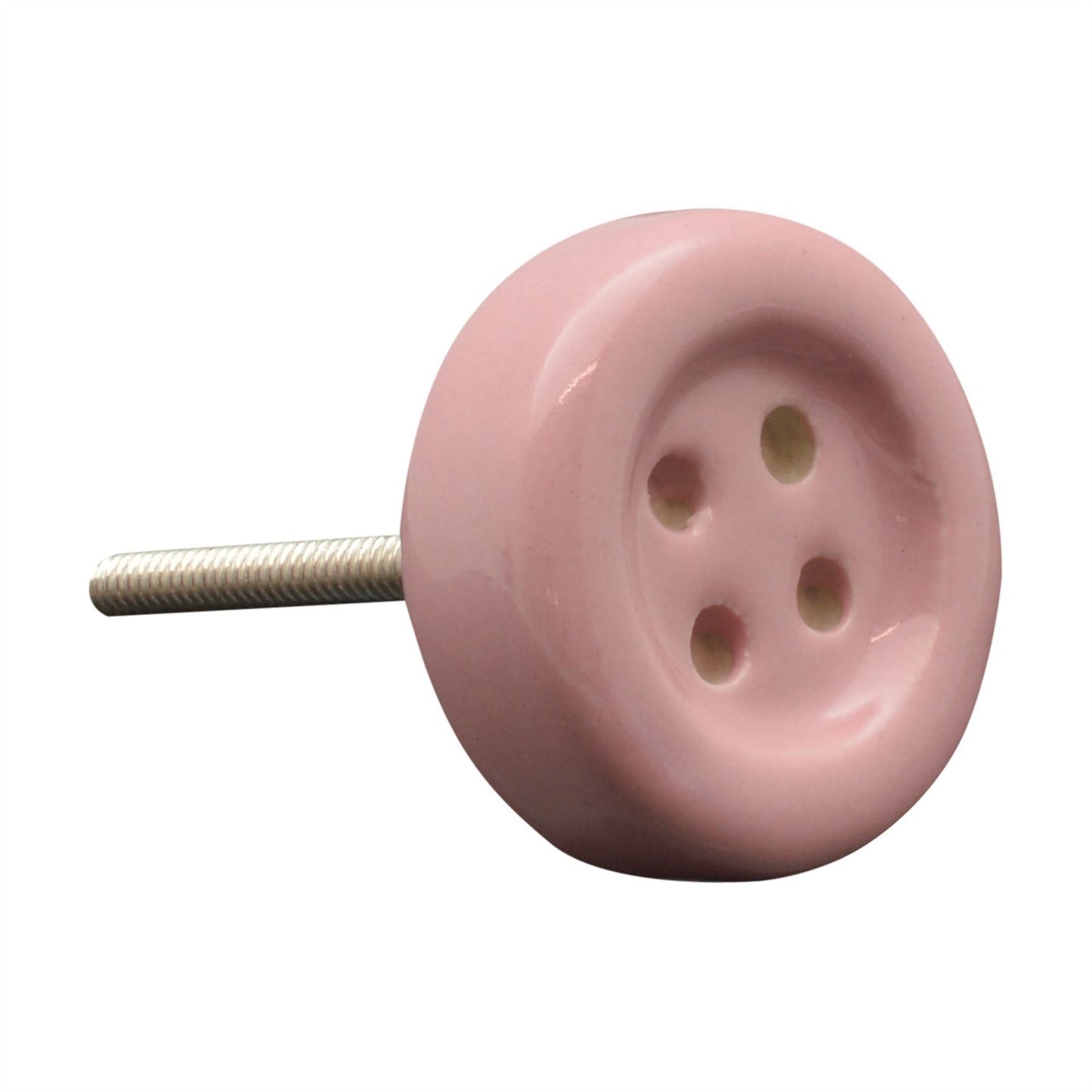 Button Ceramic Cabinet Knob