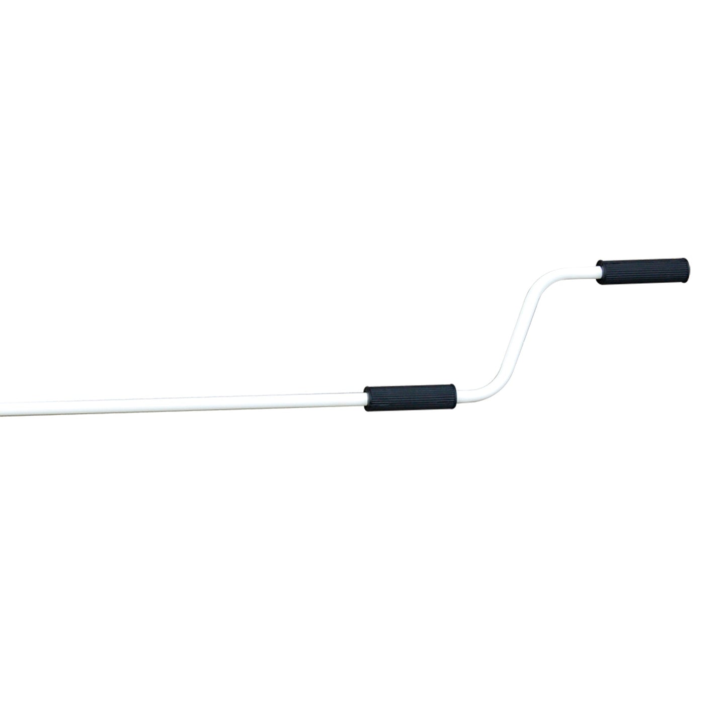 Outsunny Manual Retractable Awning 3X2.5 M-Blue/White Stripes