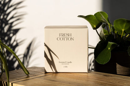 45 Hour 3 Wick Fresh Cotton Candle