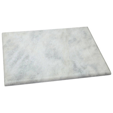 Salerno White Marble Rectangular Chopping and Serving Board