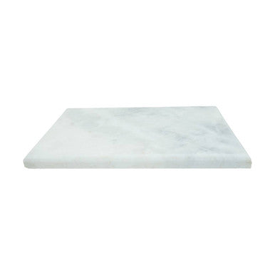 Salerno White Marble Rectangular Chopping and Serving Board