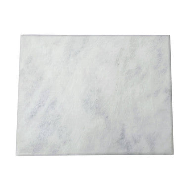 Salerno White Marble Rectangular Chopping and Serving Board
