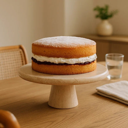 Himaya Champagne Marble Cake Stand