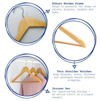 Wooden Children's Hanger