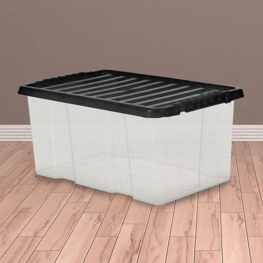 Plastic Storage Box 7 Litres - Clear by TML