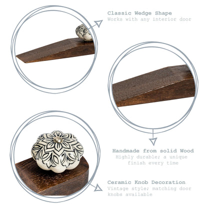 Wooden Door Stop