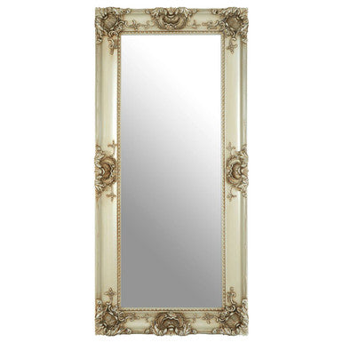 Cara Ornate Silver Frame Wall Mirror