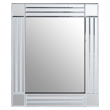 Sana Small Triple Panel Frame Wall Mirror