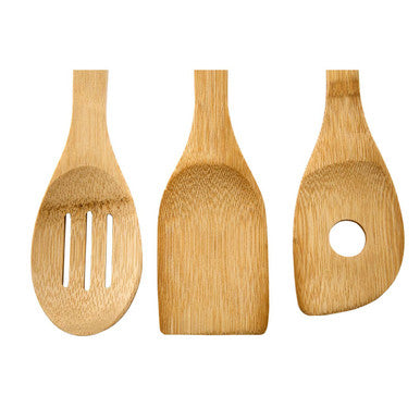 Aleki 6Pc Bamboo Kitchen Utensil Set