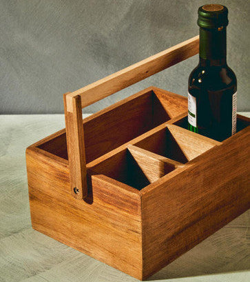 Socorro Acacia Cutlery Caddy