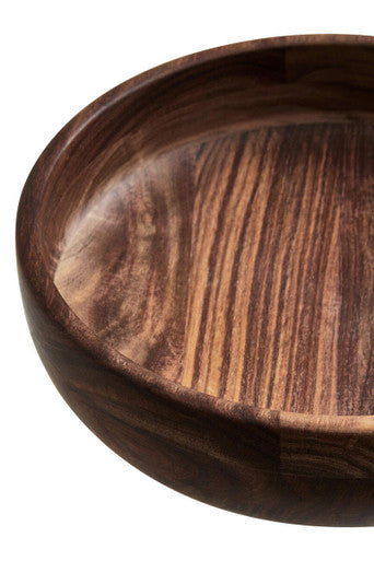 Rosi Round Sheesham Wood Salad Bowl