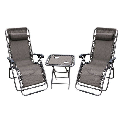 Zero Gravity Garden Bistro Set - 2 Seat