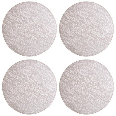 Knightsbridge Set Of 4 Round Placemats