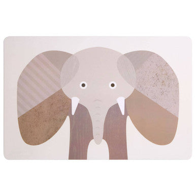 Effy Set Of 2 Elephant Placemat And Coaster