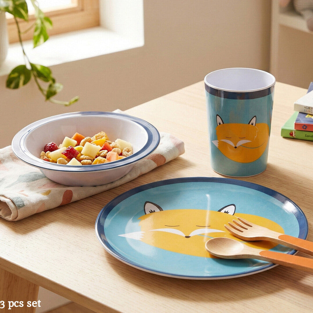 Mimo Kids Felix Fox Dinner Set