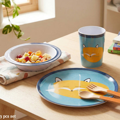 Mimo Kids Felix Fox Dinner Set