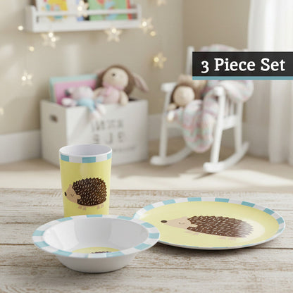 Mimo Kids Harry Hedgehog Dinner Set
