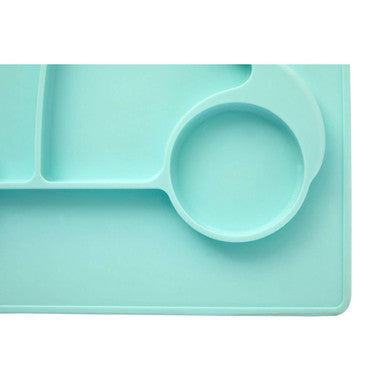 Kai Silicone Divided Food Plate in Car Shape