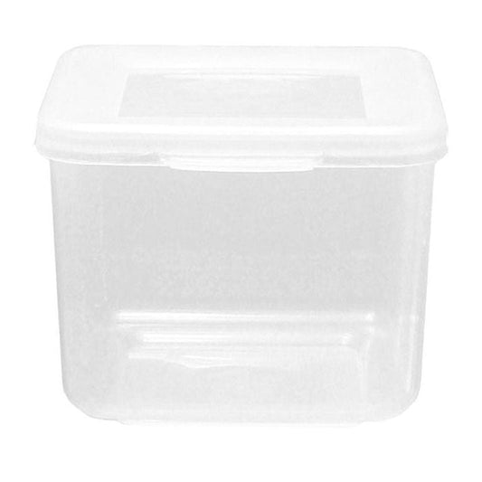 Plastic Food Container Square 300ml - Clear by Beaufort