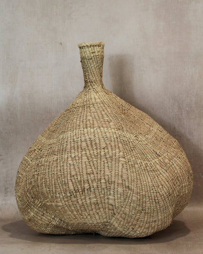 Garlic Gourd woven basket - Zimbabwe - 126.2