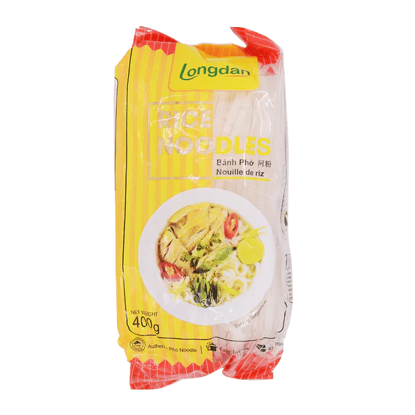 LONGDAN Rice Noodles Pho Kho 4mm 400g