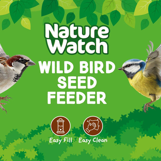 Wild Bird Seed Feeder By Nature Watch