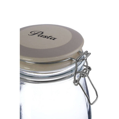 Diego Pasta Glass Storage Jar 1500ml